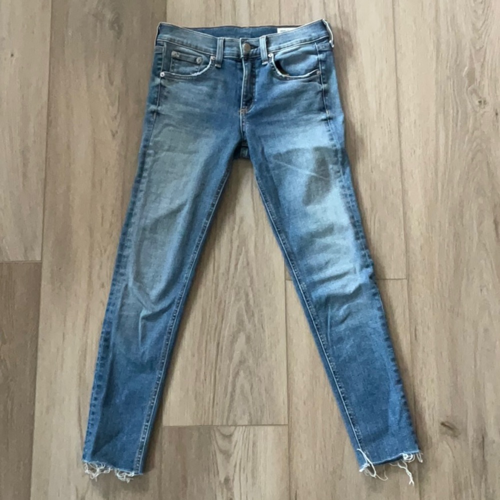 Rag & Bone Crop Skinny Jeans, Size 26